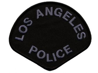 LAPD Los Angeles Police Shoulder Patch - Subdued